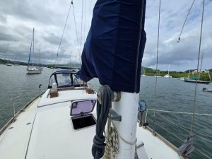 deck, Reliance 44, sailboat for sale