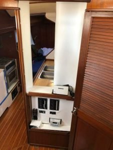 interior, Reliance 44, sailboat for sale
