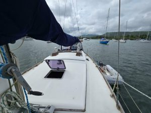 deck, Reliance 44, sailboat for sale