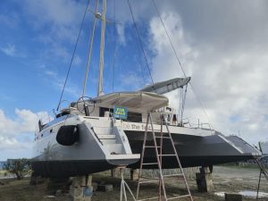 boatyard, Alibi 54, catamaran for sale