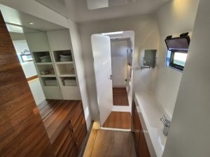 interior, Alibi 54, catamaran for sale