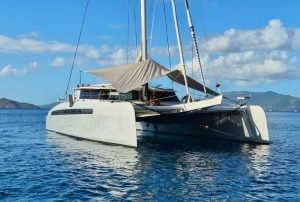 exterior, Alibi 54, catamaran for sale
