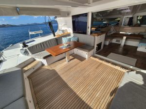 cockpit, Alibi 54, catamaran for sale