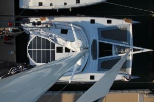 exterior, Alibi 54, catamaran for sale