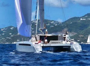 underway, Alibi 54, catamaran for sale