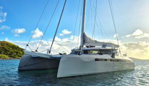 exterior, Alibi 54, catamaran for sale