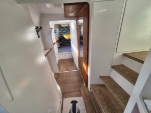 interior, Alibi 54, catamaran for sale