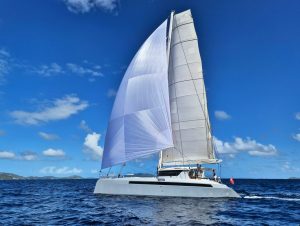 underway, Alibi 54, catamaran for sale