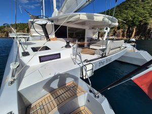 cockpit, Alibi 54, catamaran for sale