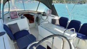 cockpit, Jeanneau 44, sailboat for sale