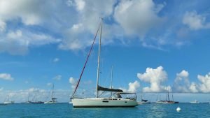 exterior, Jeanneau 44, sailboat for sale