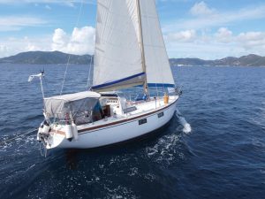 underway, Dufour 35, sailboat for sale