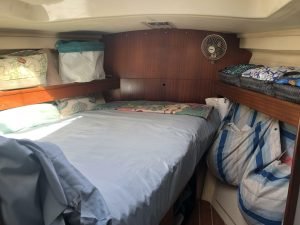 bed, Dufour 35, sailboat for sale