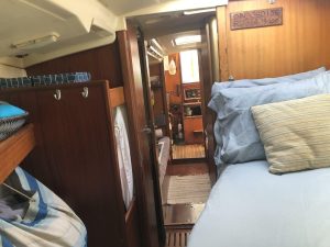 bed, Dufour 35, sailboat for sale