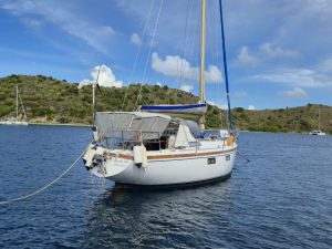 exterior, Dufour 35, sailboat for sale