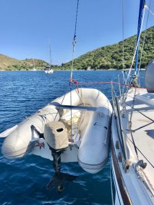deck, Dufour 35, sailboat for sale
