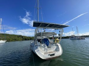 cockpit, Beneteau 400 Oceanis, sailboat for sale