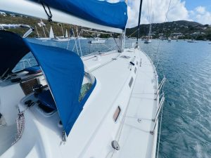 deck, Beneteau 50 Cyclades, sailboat for sale