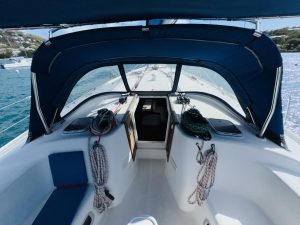 cockpit, Beneteau 50 Cyclades, sailboat for sale