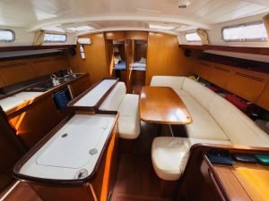 salon, Beneteau 50 Cyclades, sailboat for sale