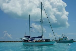 exterior, Pearson 365 Ketch, sailboat for sale