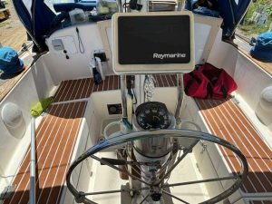 helm, Pearson 365 Ketch, sailboat for sale