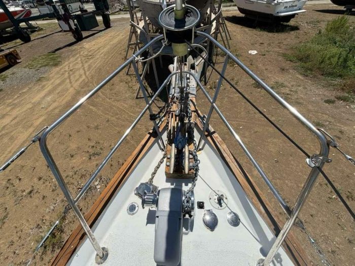 deck, Pearson 365 Ketch, sailboat for sale