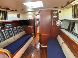 salon, Pearson 365 Ketch, sailboat for sale