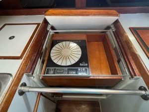interior, Pearson 365 Ketch, sailboat for sale