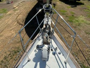 deck, Pearson 365 Ketch, sailboat for sale
