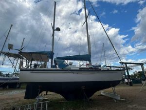 boatyard, Pearson 365 Ketch, sailboat for sale