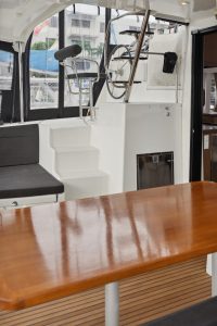 navigation station, Lagoon 42, catamaran for sale