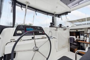 helm, Lagoon 42, catamaran for sale