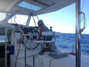 helm, Lagoon 420, catamaran for sale