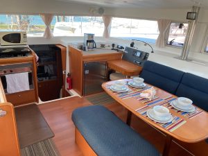 navigation station, Lagoon 420, catamaran for sale