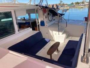 helm, Lagoon 420, catamaran for sale