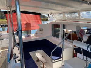 cockpit, Lagoon 420, catamaran for sale