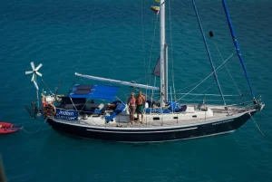 exterior, Giles 38, sailboat for sale