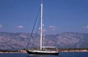 exterior, Giles 38, sailboat for sale