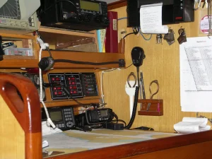 navigation station, Giles 38, sailboat for sale
