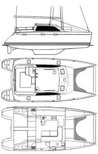Lagoon 35 layout drawing 1