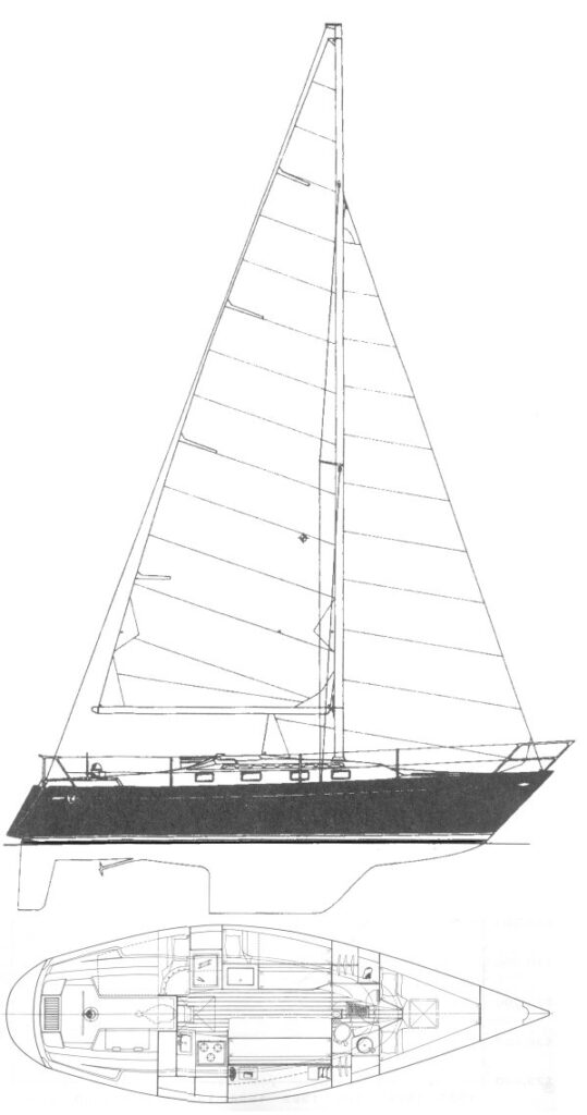 Tartan 33, sailboat for sale