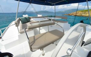 cockpit, Bali 5.4, catamaran for sale