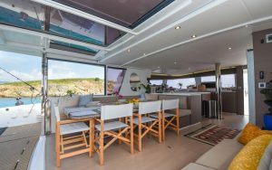 cockpit, Bali 5.4, catamaran for sale
