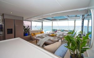 cockpit, Bali 5.4, catamaran for sale