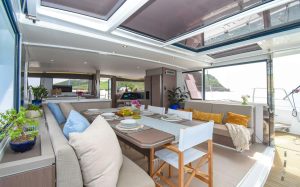 cockpit, Bali 5.4, catamaran for sale