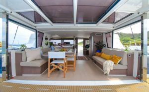 cockpit, Bali 5.4, catamaran for sale