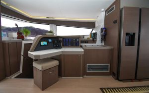 navigation station, Bali 5.4, catamaran for sale