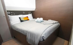 bed, Bali 5.4, catamaran for sale