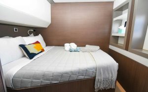 bed, Bali 5.4, catamaran for sale